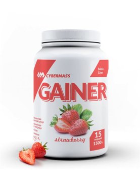 Гейнер CyberMass Gainer 1500 г strawberry 1499₽