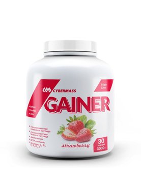Гейнер CyberMass Gainer 3000 г strawberry 2199₽