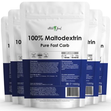Мальтодекстрин Atletic Food 100 Maltodextrin FC Pure Fast Carb 5000 г 2332₽