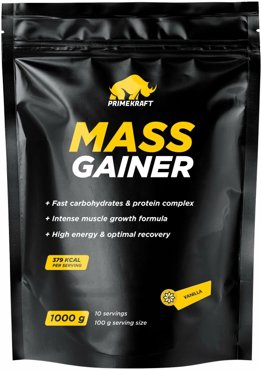 Prime Kraft Mass Gainer 1000 g ваниль 1190₽