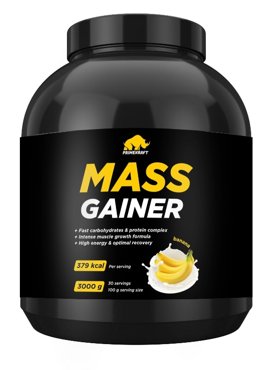 Prime Kraft Mass Gainer банка 3000 g банан 2890₽