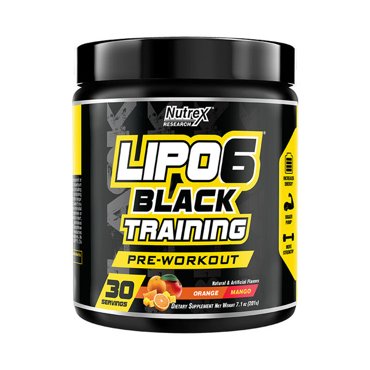 БАД Nutrex LIPO 6 BLACK Orange Mango со вкусом Апельсин Манго порошок 1899₽