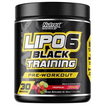 БАД Nutrex LIPO 6 BLACK Tropical Punch со вкусом Тропический Пунш порошок 1899₽