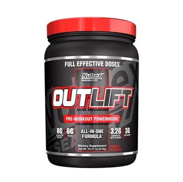 Nutrex Outlift 518 г вкус фруктовый пунш 4529₽