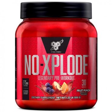 Предтренировочный комплекс BSN NO-Xplode New formula 555 г фруктовый пунш 4399₽