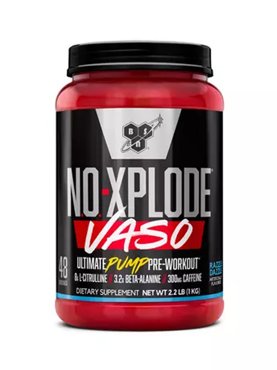 Предтренировочный комплекс BSN NO Xplode VASO Фруктовое вино 48 порций 11599₽