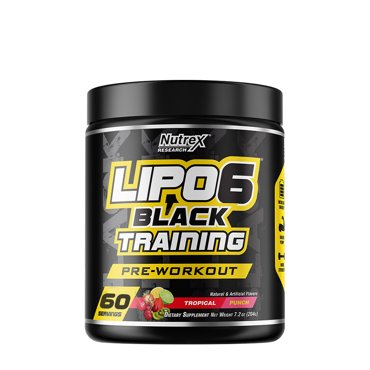 Предтренировочный комплекс Nutrex Lipo 6 Black фрукты 2249₽