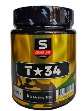 T-34 Sportline Nutrition 240 гр мандарин 2254₽