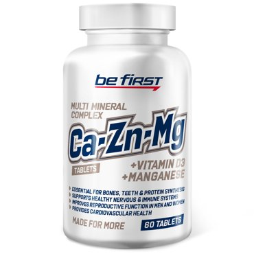 Be First CaZnMg 60 таблеток 496₽