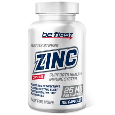 Цинк Be First Zinc 120 капсул 590₽