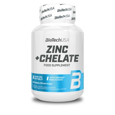 Цинк хелат BioTechUSA Zinc Chelate 60 таб 880₽