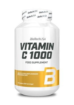 Витамин C BioTechUSA Vitamin C 1000 mg 250 таблеток 2440₽