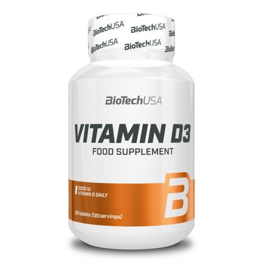 Витамин Д BioTechUSA Vitamin D3 120 таб 1628₽