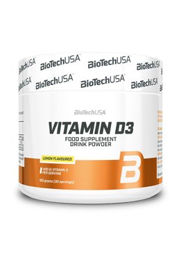 Витамин D3 BioTechUSA Vitamin D3 150 г 1450₽
