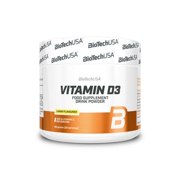 Витамин D3 BioTechUSA Vitamin D3 400 IU 150 г 1252₽