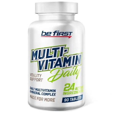 Витаминно-минеральный комплекс Be First Multivitamin Daily 90 таблеток 1470₽