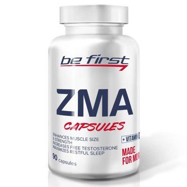 Витаминно-минеральный комплекс Be First ZMA vitamin D3 90 капсул 1028₽
