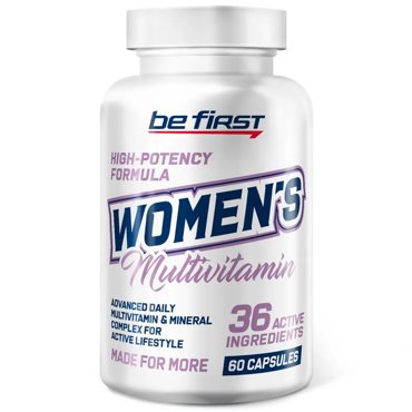 Витамины для женщин Be First Womens Multivitamin 60 капсул 919₽