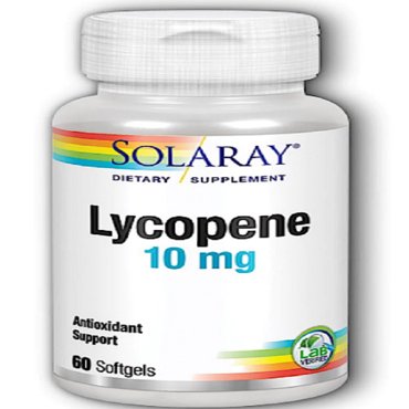 Витамины и минералы для спортсменов Solaray Lycopene Ликопен 10 мг 60 капсул 3145₽
