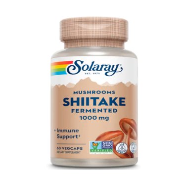 Витамины и минералы для спортсменов Solaray Shiitake Mushroom Organically Grown Ферментир 2687₽