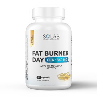 Жиросжигатель SOLAB Fat Burner Day CLA 30 капсул