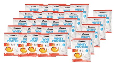 Bombbar Bombbar Порционный протеин Whey Protein 30шт по 30г Банан-манго 3959₽