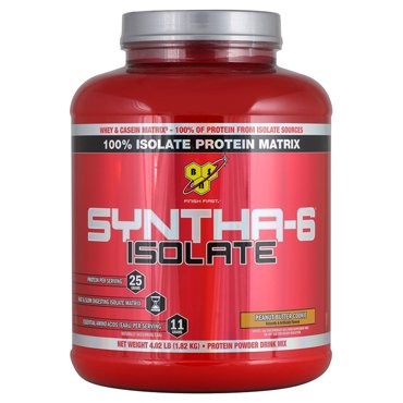 BSN Syntha-6 Isolate 1820 г вкус арахисовое масло-печенье 14030₽