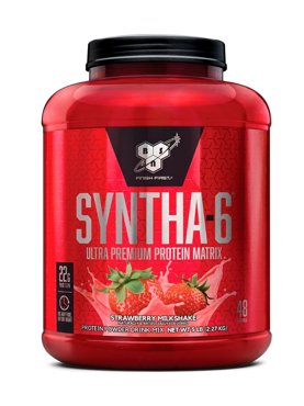 Многокомпонентный протеин BSN Syntha-6 5 lb Strawberry Milkshake 10699₽