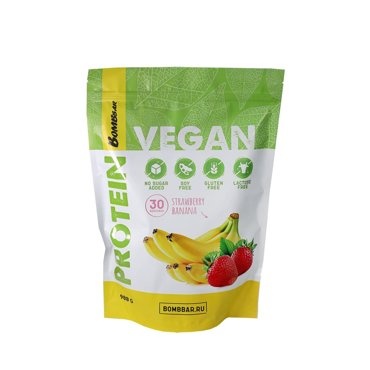 Растительный протеин для веганов Bombbar Vegan Protein 2шт по 900г 4369₽