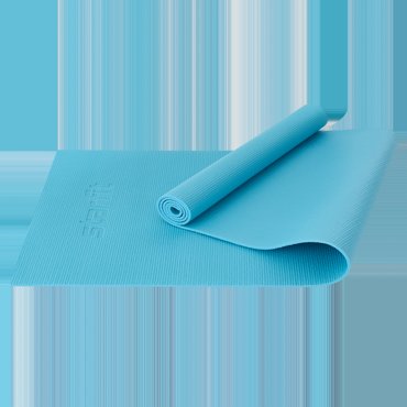 Коврик для йоги и фитнеса Starfit Fm-101 Pvc 183x61x06 см синий пастель 1229₽
