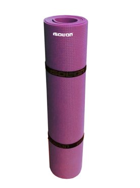 Коврик спортивный для фитнеса зарядки и гимнастики Isolon Sport 5 180х60 см фуксия 489₽