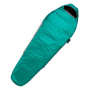 Спальный мешок Forclaz Trek 500 2963003 утепленный зеленый 5-10 C 170 см 5999₽