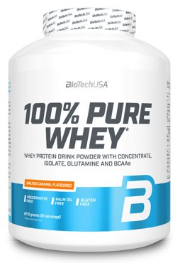 Протеин BioTechUSA 100 Pure Whey 2270 г солёная карамель 8943₽