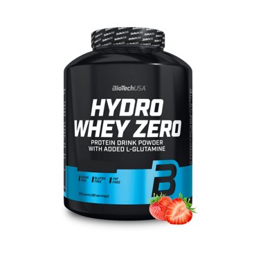 Протеин BioTechUSA Hydro Whey Zero 1818 г клубника 9551₽