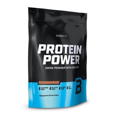 Протеин BioTechUSA Protein power 1000 г Банан-клубника 3194₽