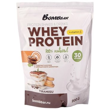Протеин Bombbar Whey Protein 900 г tiramisu 2099₽