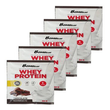 Протеин порционный протеиновый коктейль Whey Protein 30шт по 30г шоколад 3570₽