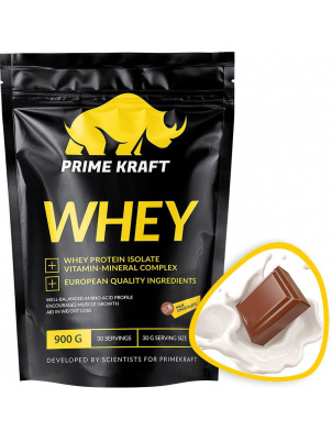 Протеин Prime Kraft Whey 900 г молочный шоколад 3003₽