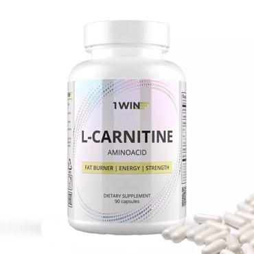 L-Carnitine 1WIN жиросжигатель спортивный для похудения 90 капсул 474₽