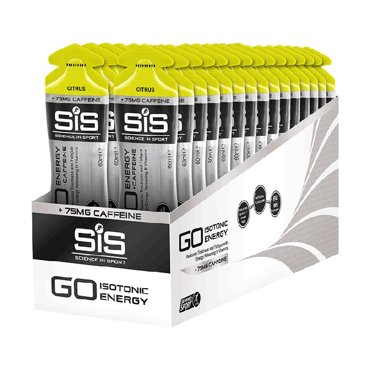 Энергетический гель SiS Go EnergyCaffeine 30 x 60 мл citrus 9450₽