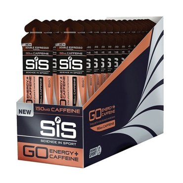 Энергетический гель SiS Go EnergyCaffeine 30 x 60 мл double espresso 430₽