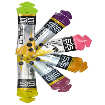 Гель изотоник SiS GO ISOTONIC ENERGY ананас вишня грейпфрут тропик смородина яблоко 1395₽