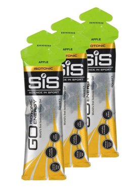 SiS SiS Гель изотонический углеводный GO Isotonic Energy 3шт по 60мл яблоко 798₽