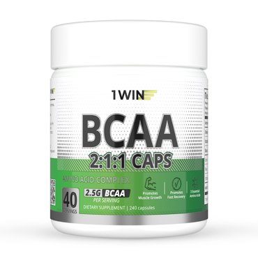 1WIN 211 Caps BCAA 240 капсул Без вкуса 594₽