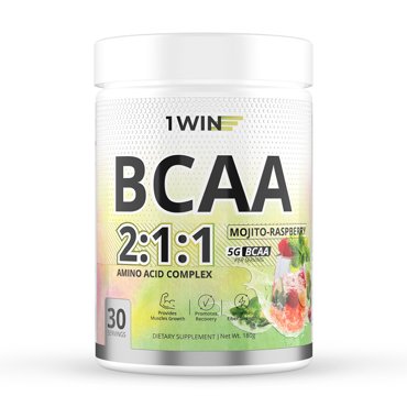 1WIN Быстрорастворимые 211 BCAA 180 г Мохито 722₽