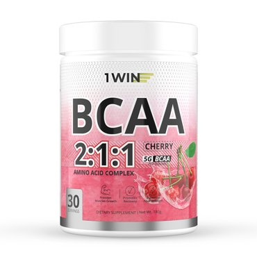 1WIN Быстрорастворимые 211 BCAA 180 г Вишня 696₽