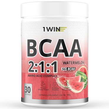 Аминокислоты BCAA 211 1WIN бцаа вкус арбуз 180 г 30 порций 660₽