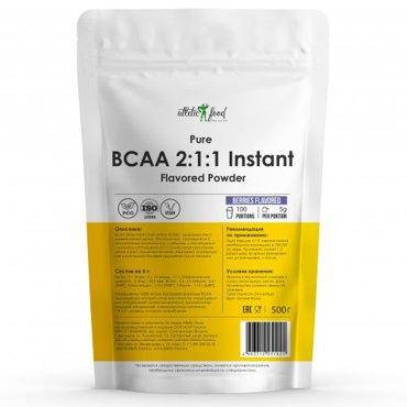 Atletic Food Instant Flavored Powder BCAA 500 г лесные ягоды 944₽
