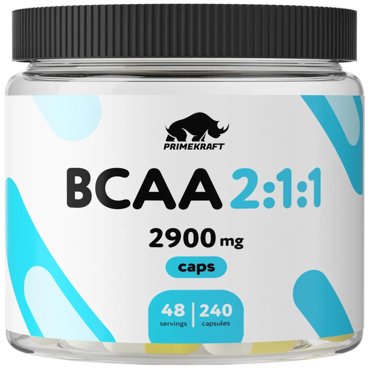 Prime Kraft BCAA 211 240 капсул без вкуса 1782₽