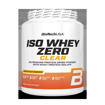 Изолят сывороточного протеина BioTechUSA Iso Whey Zero Clear 1362 г персиковый чай 5236₽
